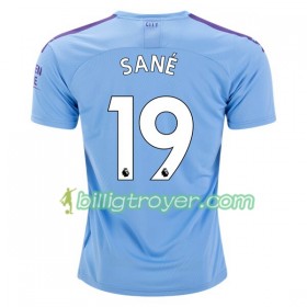 Billige Fotballdrakter Manchester City Sane 19 Hjemmedraktsett 2019/20 Kortermet